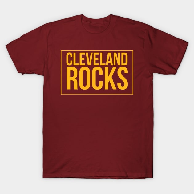 Cleveland Rocks T-Shirt by GrayDaiser